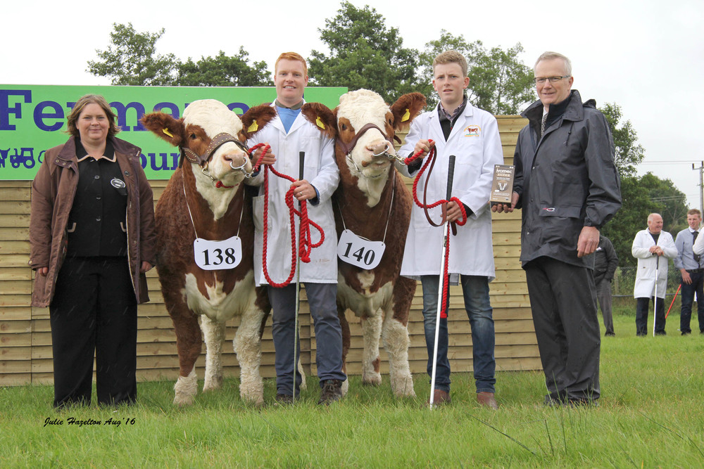 Lisglass herd secures Ivomec Super pairs title – Fermanagh County Show 2016