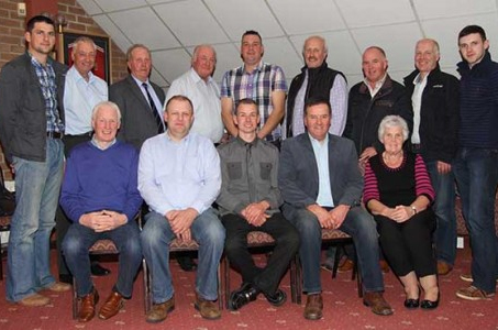 Office bearers and committee members of the NI Simmental Cattle Breeders’ Club pictured at its AGM, held at Dungannon. Picture: Julie Hazelton