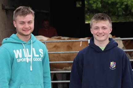  Brothers Matthew and Andrew Robson, Kilbride Farm, Doagh.