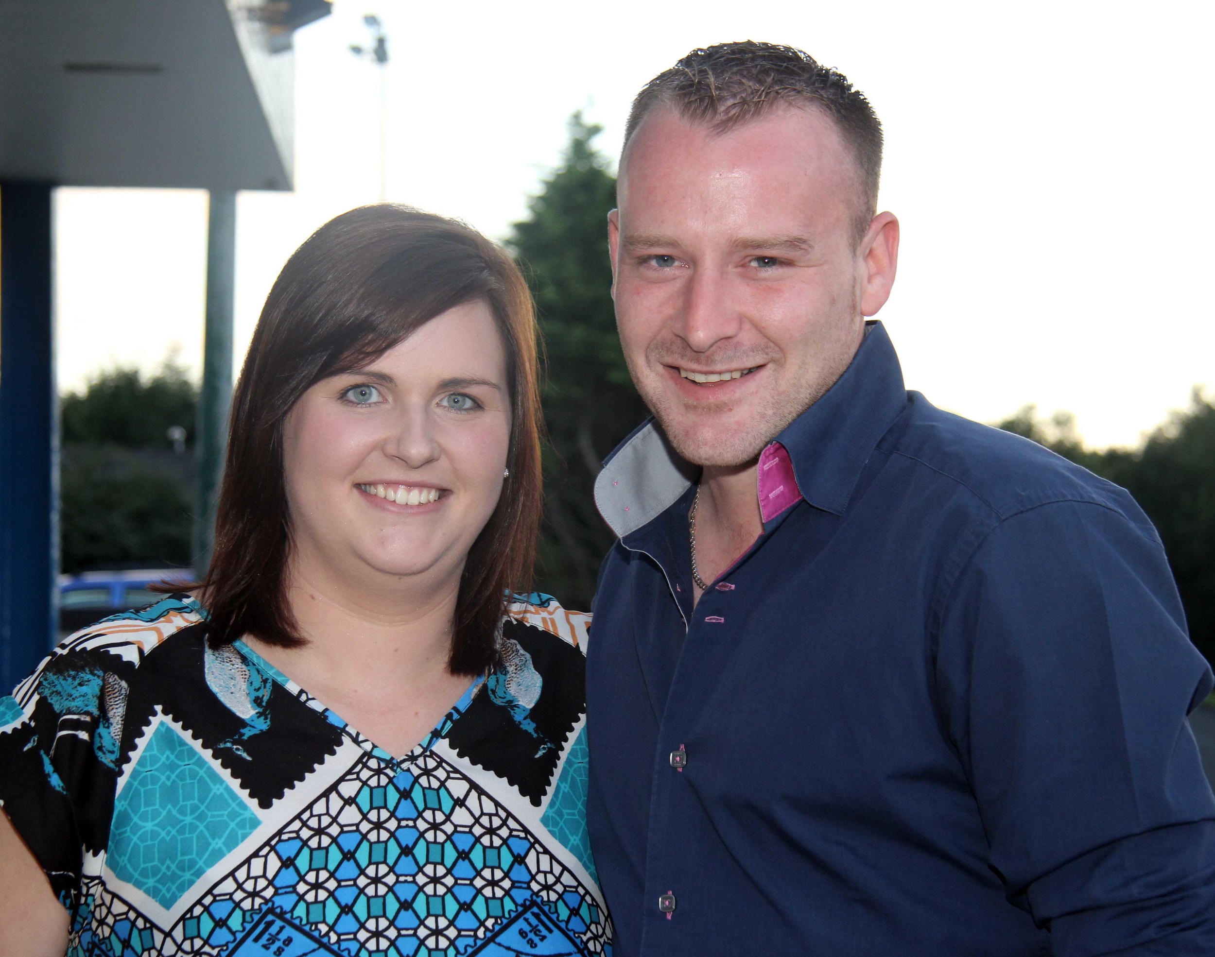 Leonard McLaughlin and Gillian Mulholland, Portglenone, enjoyed the Simmental Club's annual charity BBQ. Picture: Julie Hazelton