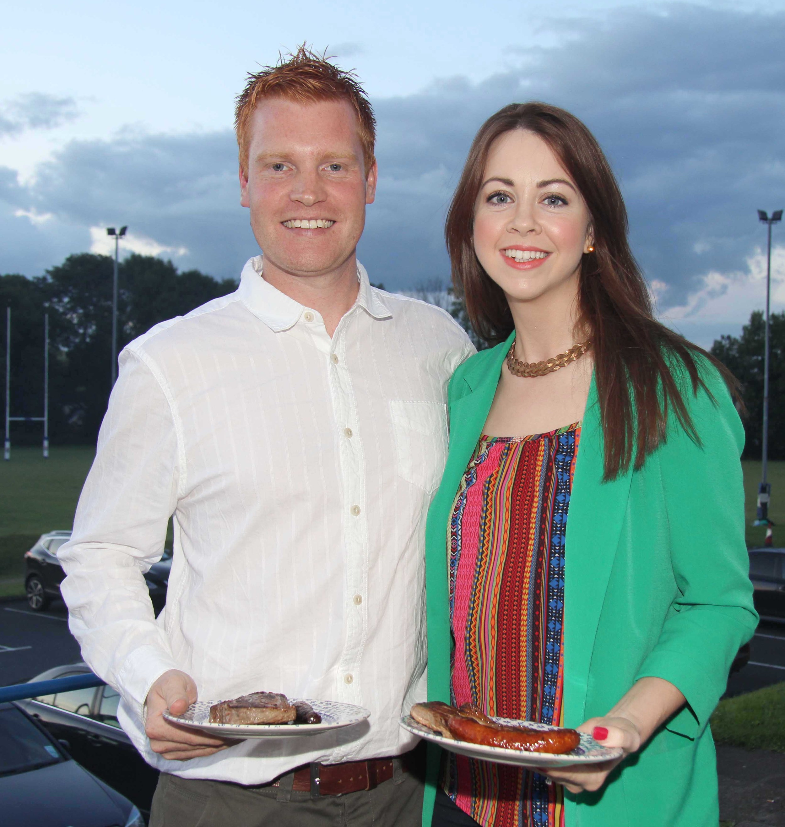 Christopher Weatherup, Ballyclare, and fiancee Laura McLean. Picture: Julie Hazelton