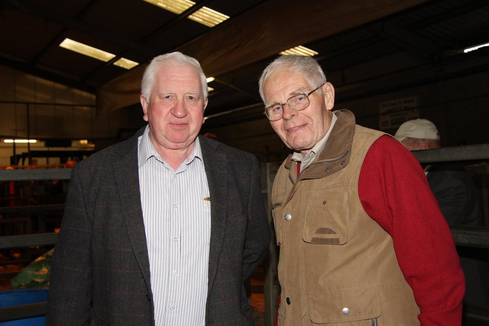 Fellow Simmental Breeders Cecil McIlwaine, County Tyrone &amp; Billy Robson, County Antrim