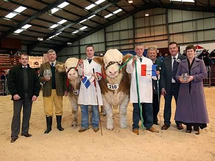 Overall & Junior Champion & Reserve Overall & Junior Reserve Champion recieve awards from Judge Robion Boyd & wife Darla and William Jackson CKD Galbraith Sponsor