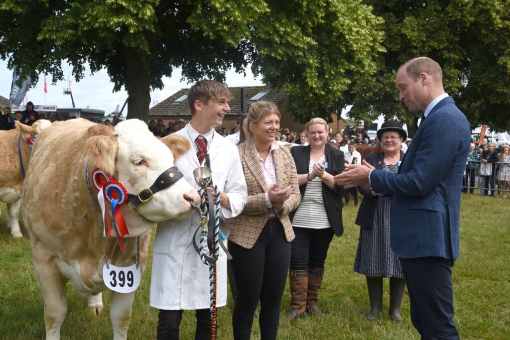 Leicester Time: Leicestershire Farmer Gets Royal Seal of Approval